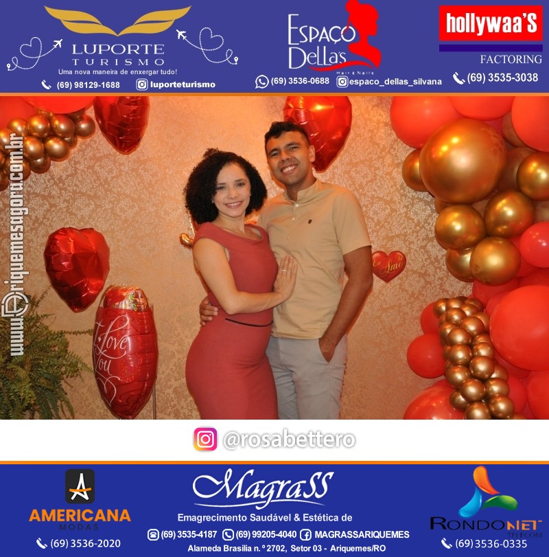 JANTAR DOS NAMORADOS no Espaço Celebrare Eventos em Ariquemes