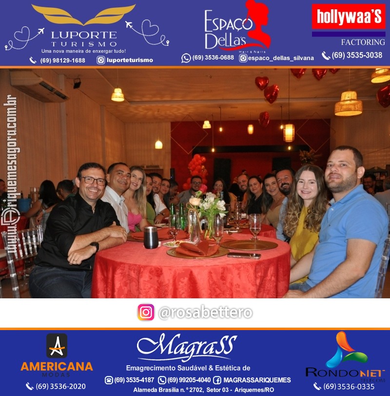 JANTAR DOS NAMORADOS no Espaço Celebrare Eventos em Ariquemes