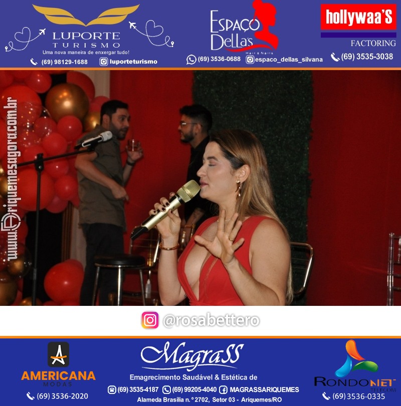 JANTAR DOS NAMORADOS no Espaço Celebrare Eventos em Ariquemes