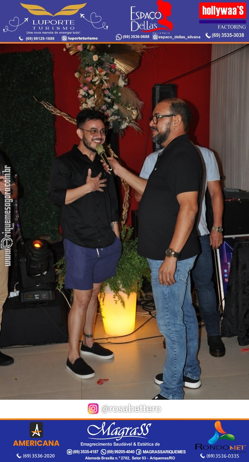 JANTAR DOS NAMORADOS no Espaço Celebrare Eventos em Ariquemes