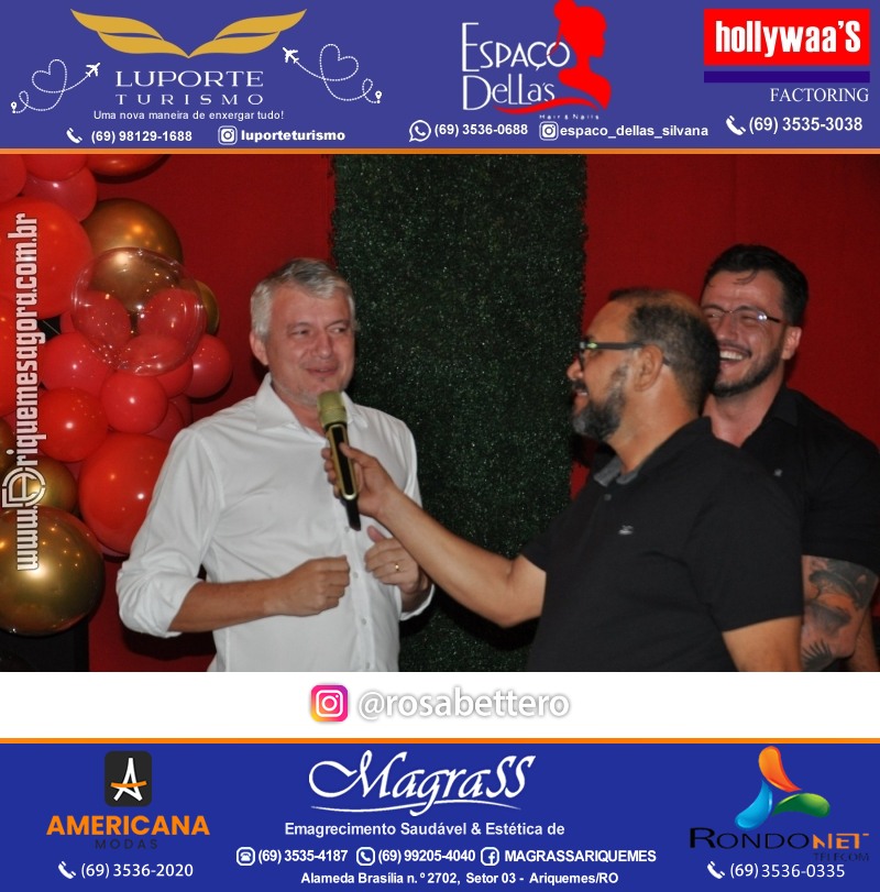 JANTAR DOS NAMORADOS no Espaço Celebrare Eventos em Ariquemes