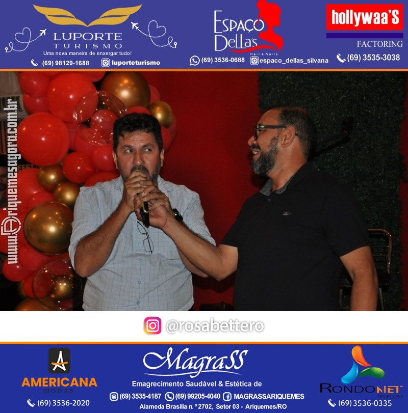 JANTAR DOS NAMORADOS no Espaço Celebrare Eventos em Ariquemes