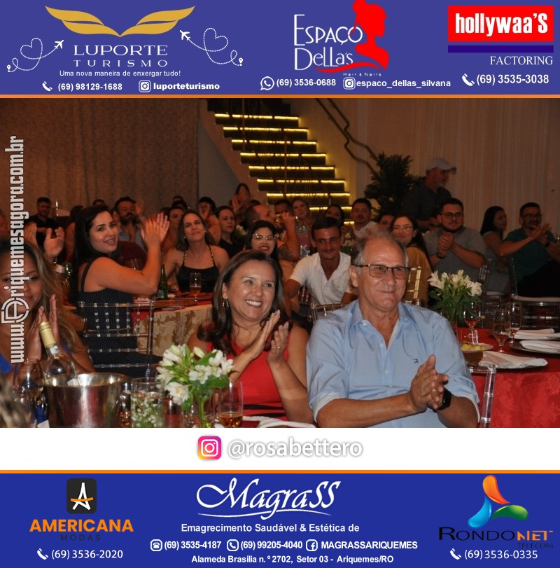 JANTAR DOS NAMORADOS no Espaço Celebrare Eventos em Ariquemes