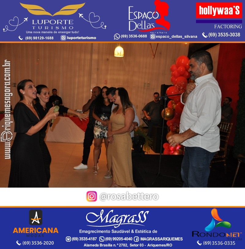 JANTAR DOS NAMORADOS no Espaço Celebrare Eventos em Ariquemes