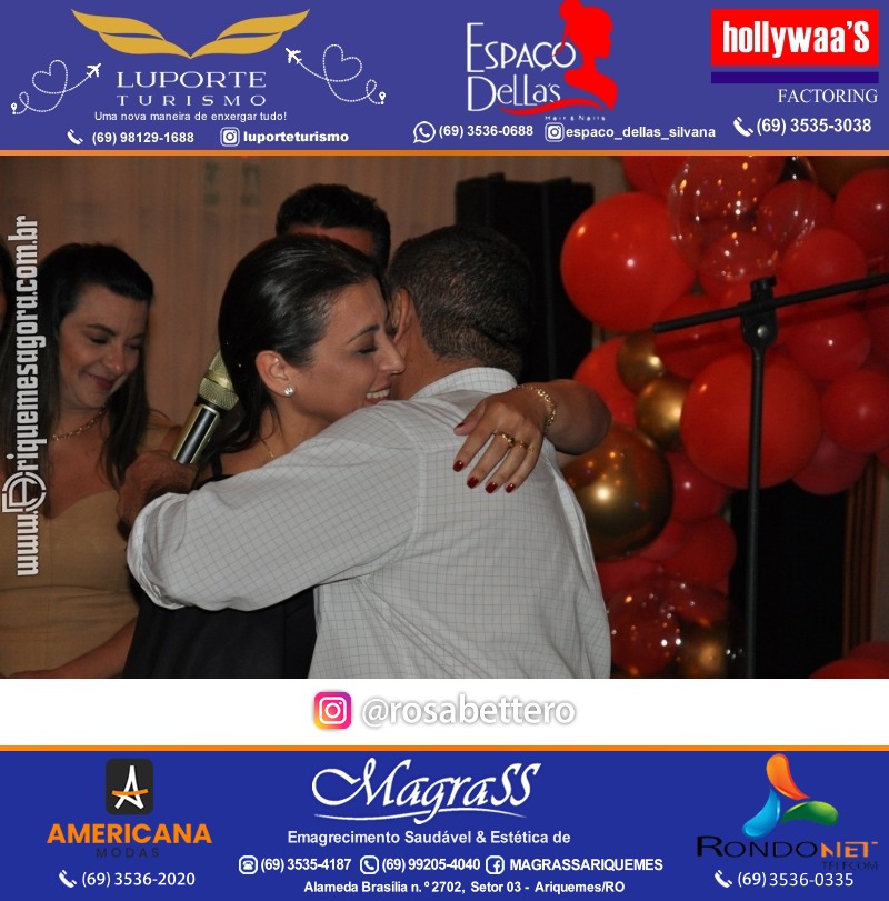 JANTAR DOS NAMORADOS no Espaço Celebrare Eventos em Ariquemes