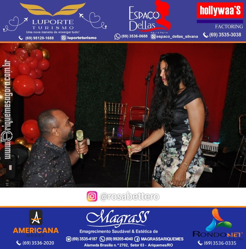 JANTAR DOS NAMORADOS no Espaço Celebrare Eventos em Ariquemes