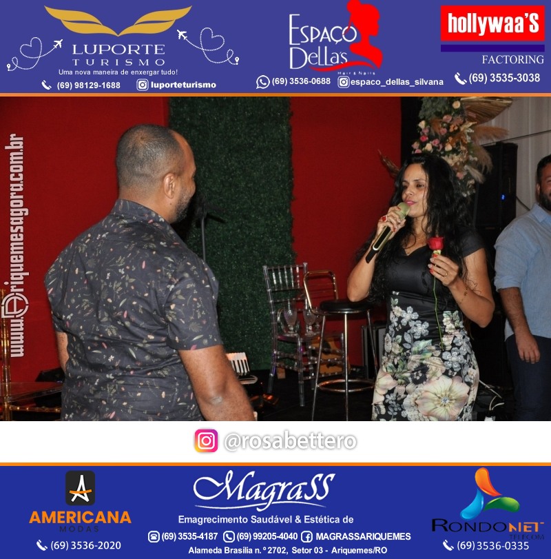 JANTAR DOS NAMORADOS no Espaço Celebrare Eventos em Ariquemes