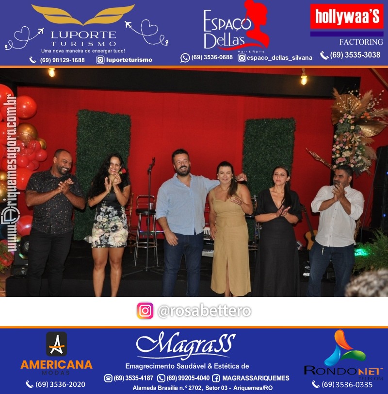 JANTAR DOS NAMORADOS no Espaço Celebrare Eventos em Ariquemes