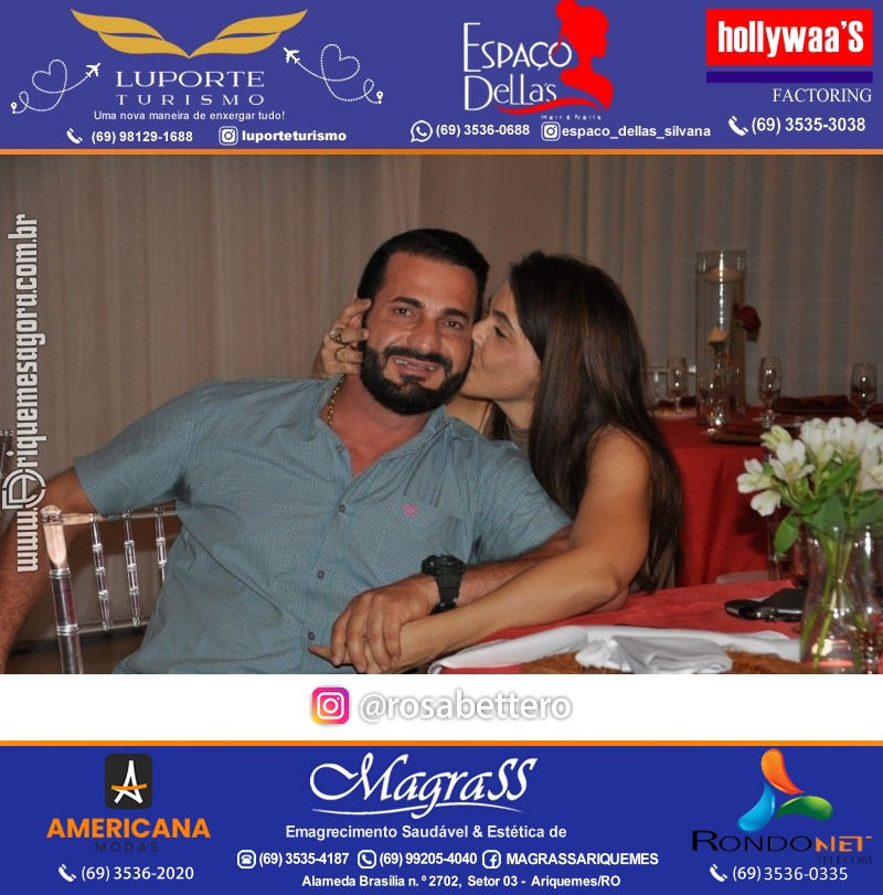 JANTAR DOS NAMORADOS no Espaço Celebrare Eventos em Ariquemes