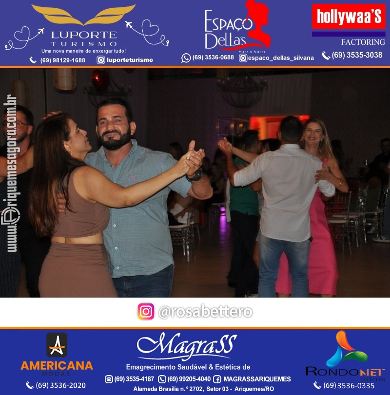 JANTAR DOS NAMORADOS no Espaço Celebrare Eventos em Ariquemes