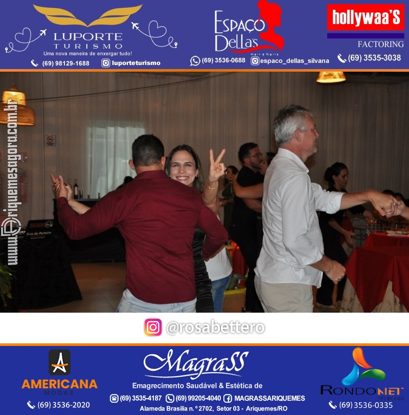 JANTAR DOS NAMORADOS no Espaço Celebrare Eventos em Ariquemes