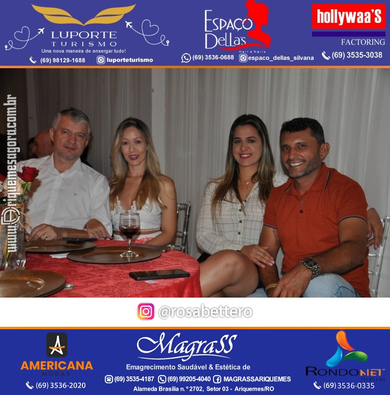 JANTAR DOS NAMORADOS no Espaço Celebrare Eventos em Ariquemes