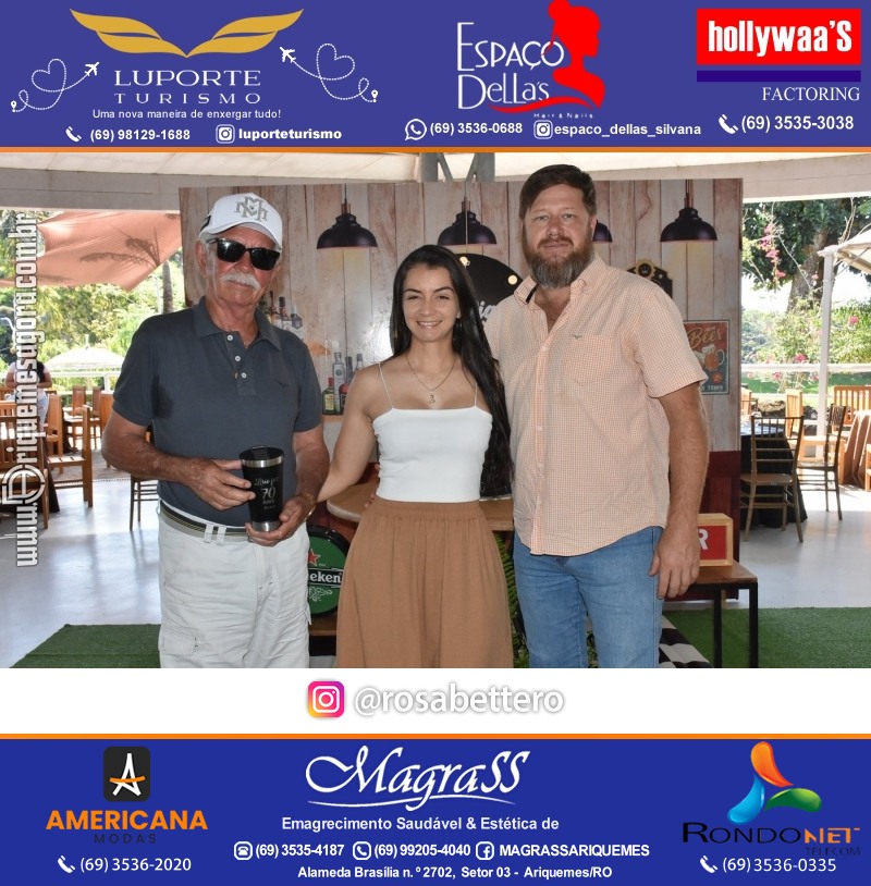 Aniversário 70 anos de Lírio Rigon em Ariquemes