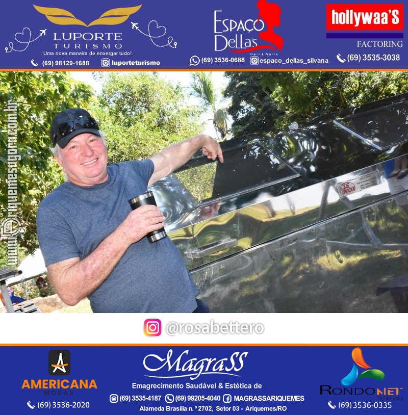 Aniversário 70 anos de Lírio Rigon em Ariquemes