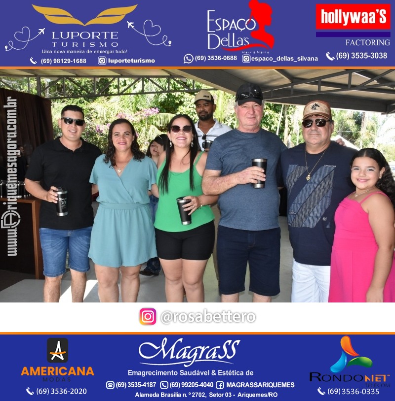 Aniversário 70 anos de Lírio Rigon em Ariquemes