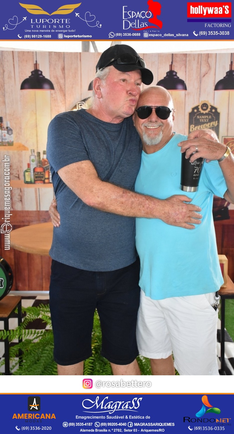 Aniversário 70 anos de Lírio Rigon em Ariquemes