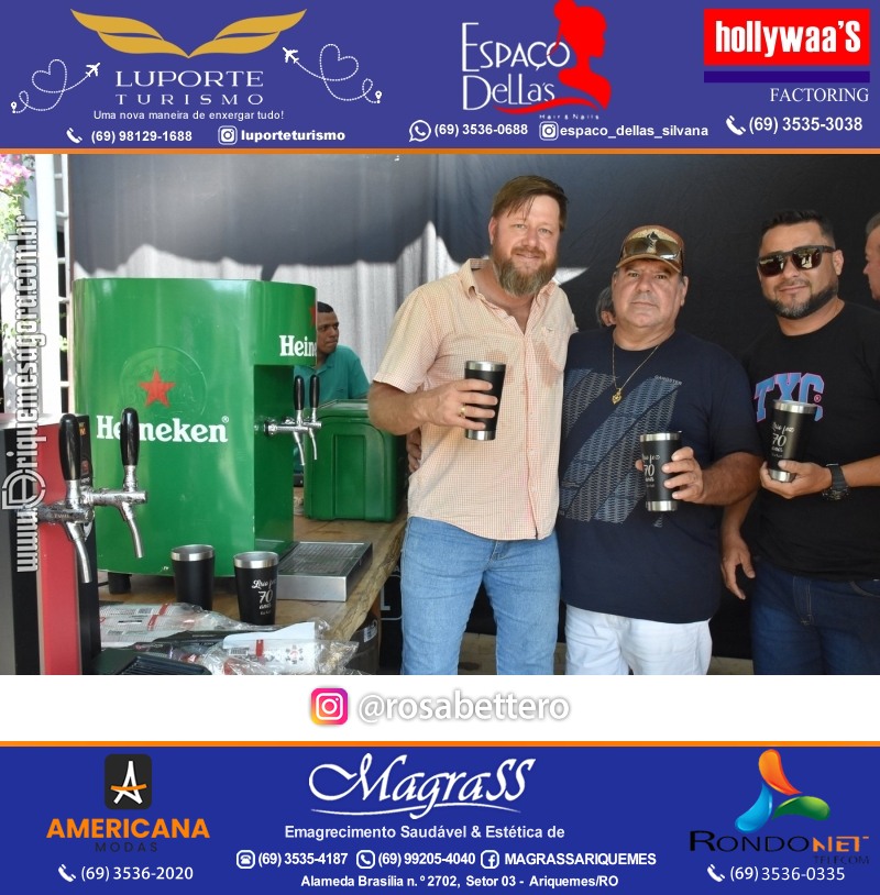 Aniversário 70 anos de Lírio Rigon em Ariquemes
