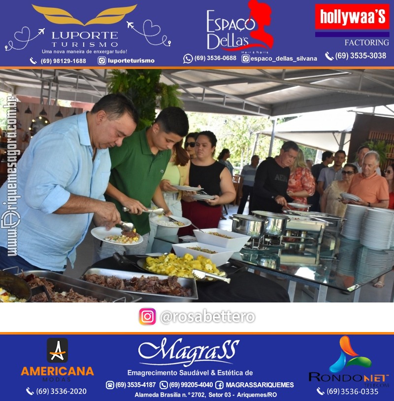 Aniversário 70 anos de Lírio Rigon em Ariquemes