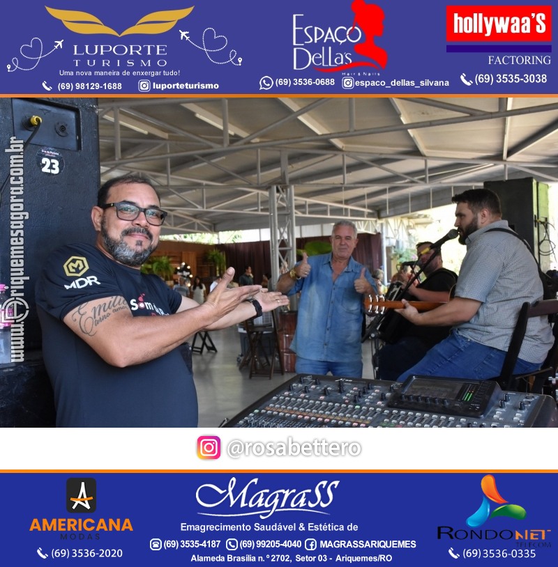 Aniversário 70 anos de Lírio Rigon em Ariquemes