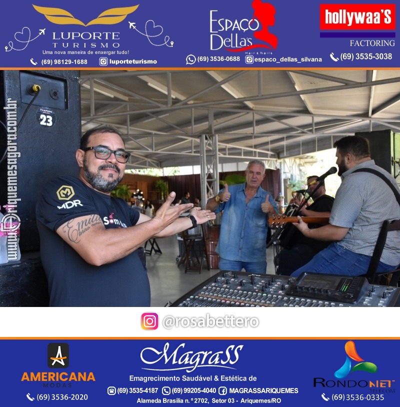 Aniversário 70 anos de Lírio Rigon em Ariquemes