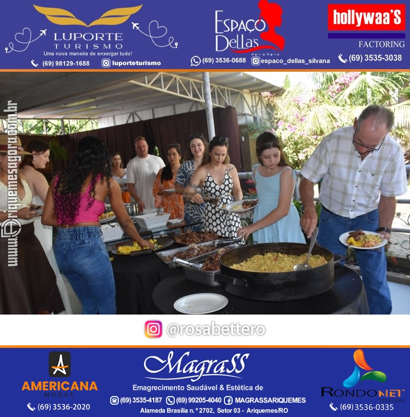 Aniversário 70 anos de Lírio Rigon em Ariquemes