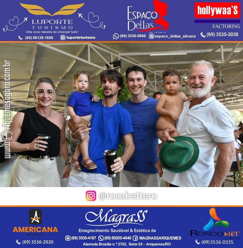 Aniversário 70 anos de Lírio Rigon em Ariquemes
