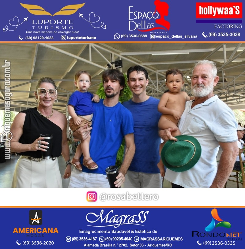 Aniversário 70 anos de Lírio Rigon em Ariquemes