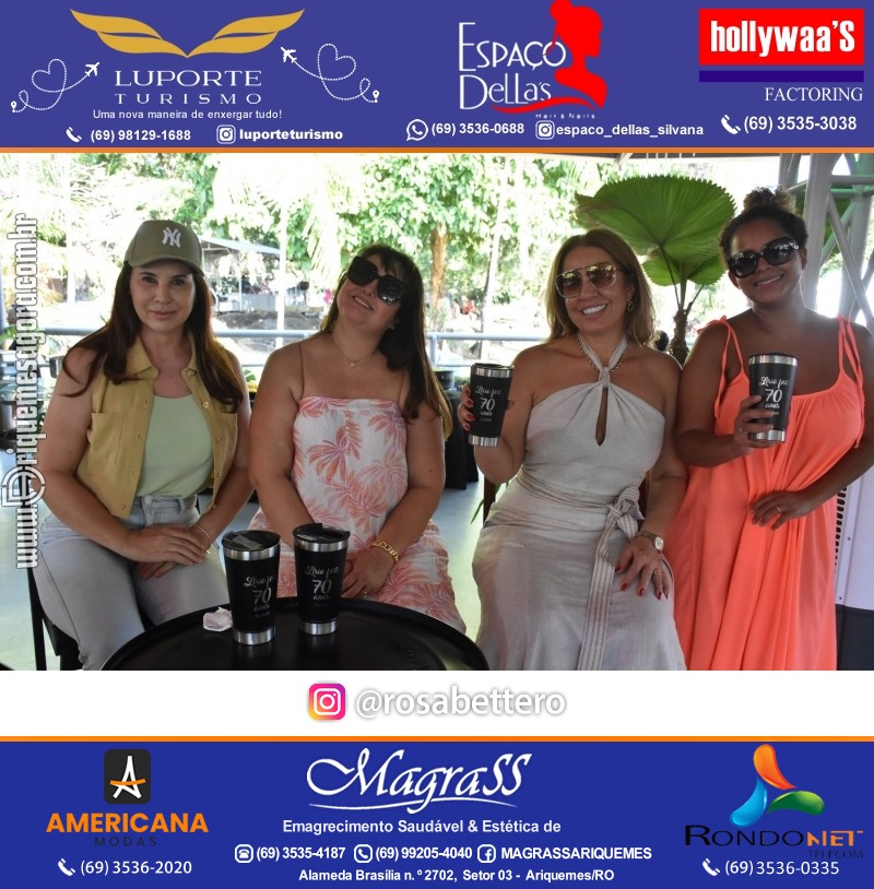 Aniversário 70 anos de Lírio Rigon em Ariquemes