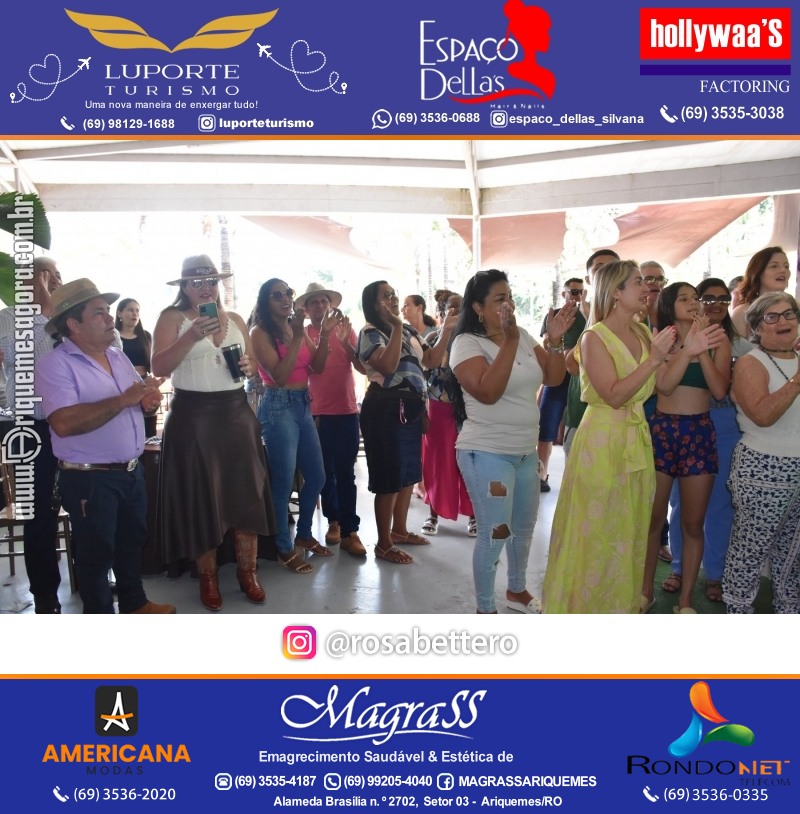 Aniversário 70 anos de Lírio Rigon em Ariquemes