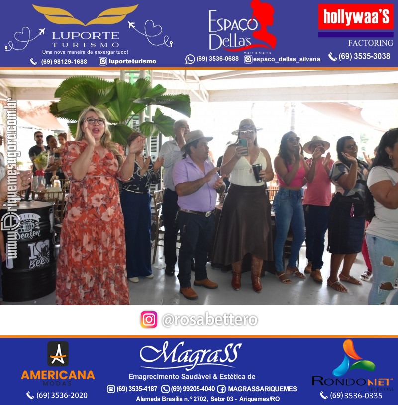 Aniversário 70 anos de Lírio Rigon em Ariquemes