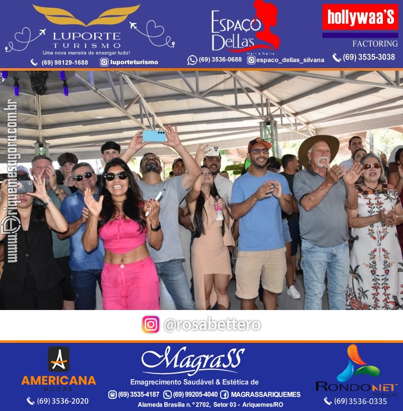 Aniversário 70 anos de Lírio Rigon em Ariquemes