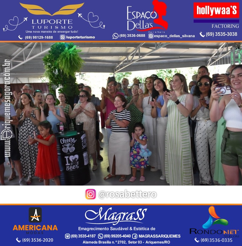 Aniversário 70 anos de Lírio Rigon em Ariquemes