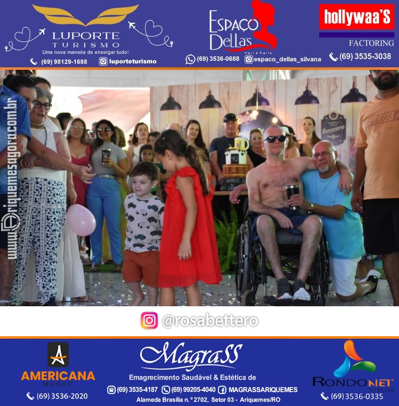 Aniversário 70 anos de Lírio Rigon em Ariquemes