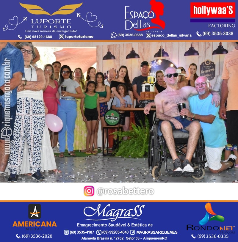 Aniversário 70 anos de Lírio Rigon em Ariquemes