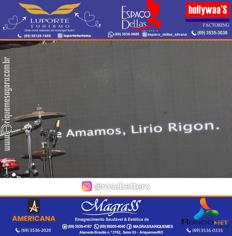 Aniversário 70 anos de Lírio Rigon em Ariquemes