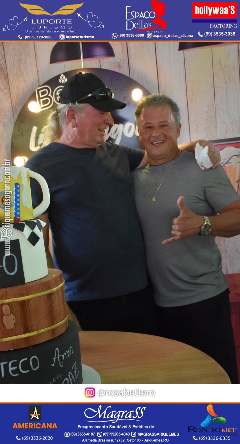 Aniversário 70 anos de Lírio Rigon em Ariquemes