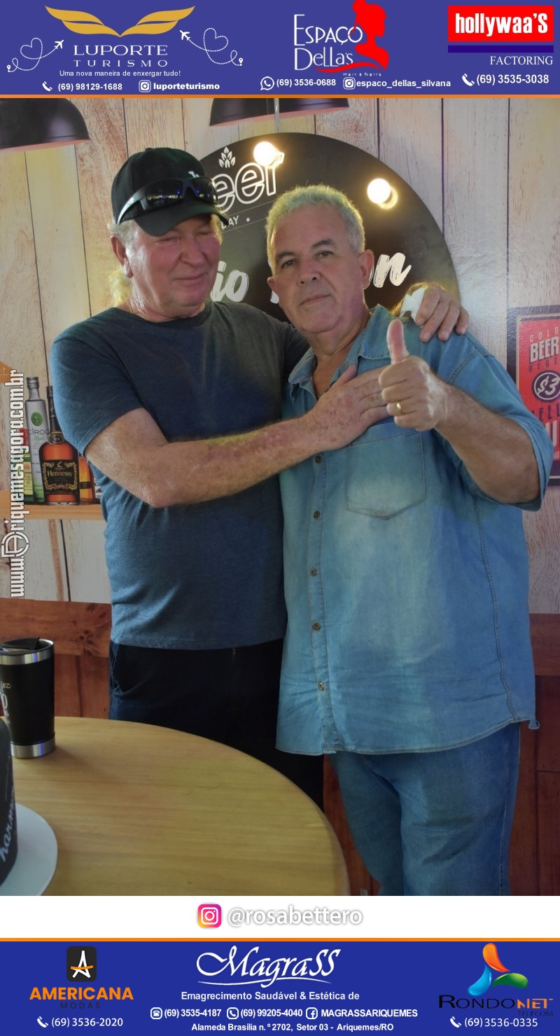 Aniversário 70 anos de Lírio Rigon em Ariquemes