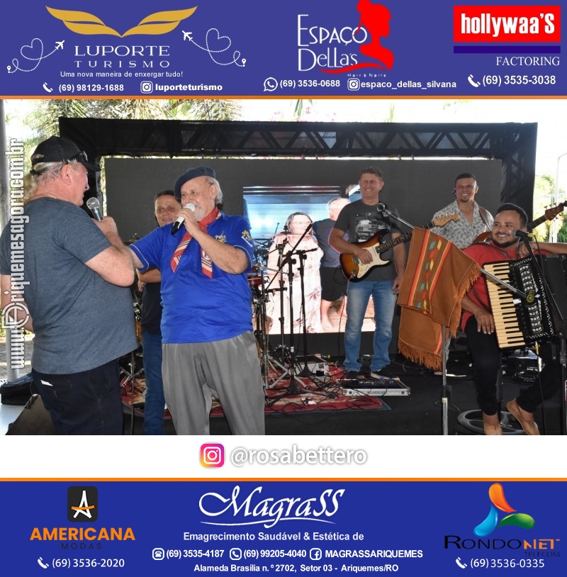 Aniversário 70 anos de Lírio Rigon em Ariquemes