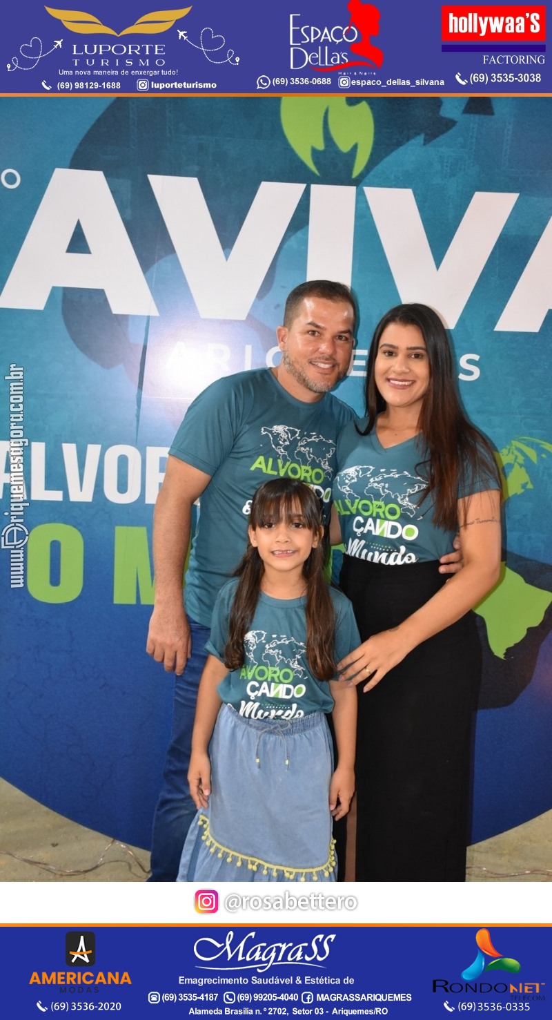Abertura 19ª AVIVA ARIQUEMES dias 26 à 30 de Junho em Ariquemes – Rondônia - Entrada Franca