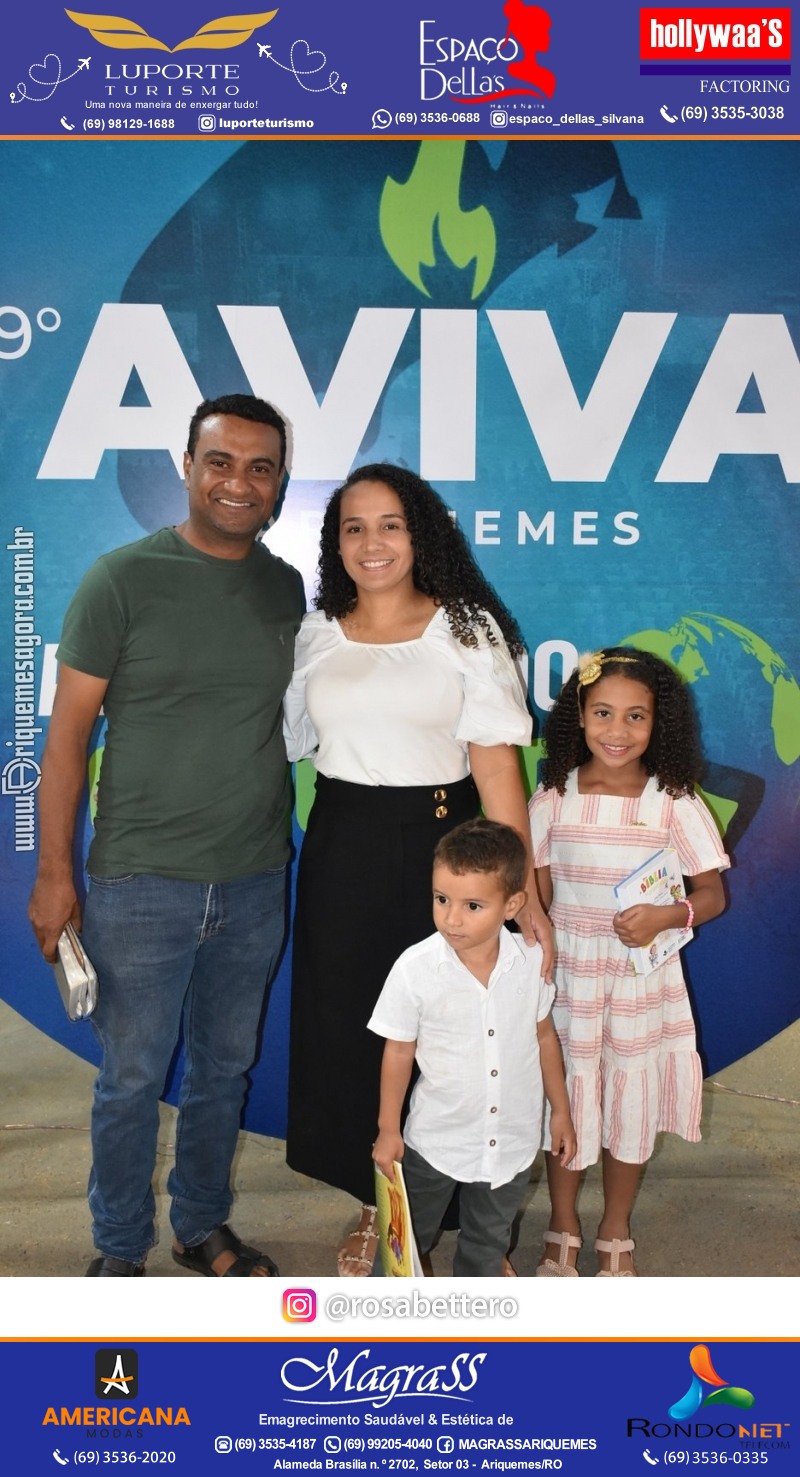 Abertura 19ª AVIVA ARIQUEMES dias 26 à 30 de Junho em Ariquemes – Rondônia - Entrada Franca