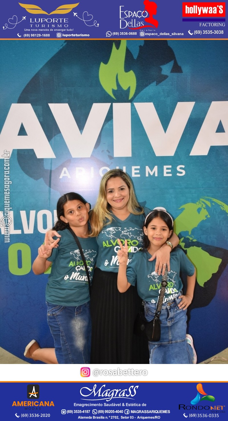 Abertura 19ª AVIVA ARIQUEMES dias 26 à 30 de Junho em Ariquemes – Rondônia - Entrada Franca
