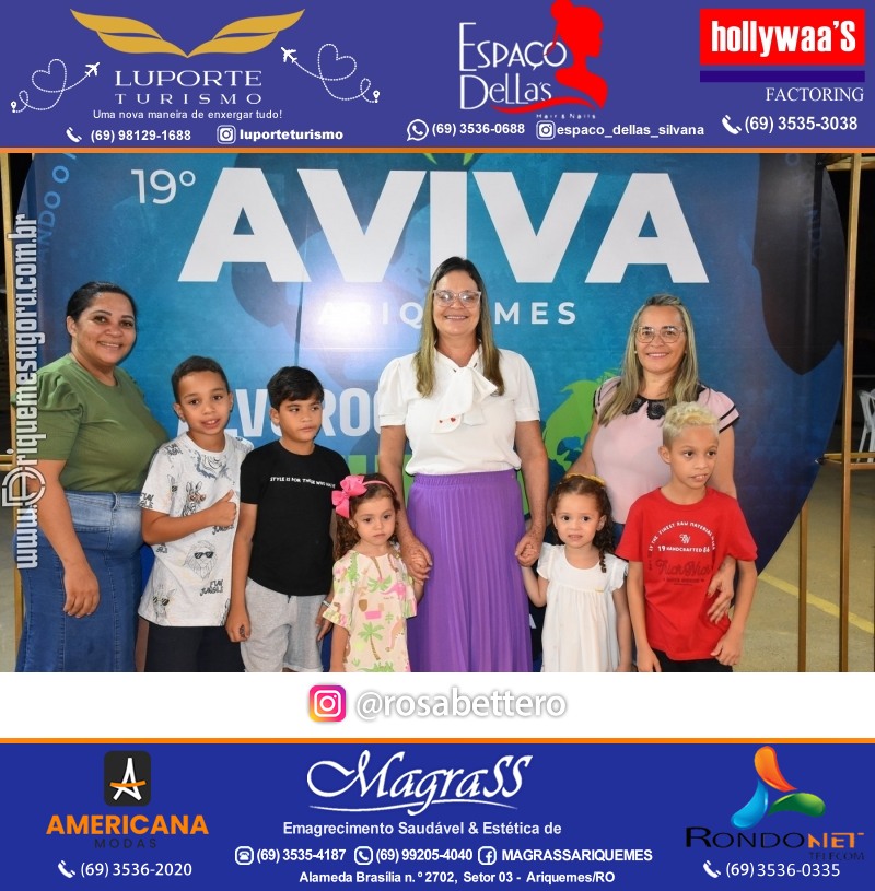 Abertura 19ª AVIVA ARIQUEMES dias 26 à 30 de Junho em Ariquemes – Rondônia - Entrada Franca