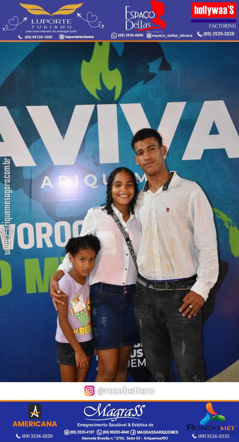 Abertura 19ª AVIVA ARIQUEMES dias 26 à 30 de Junho em Ariquemes – Rondônia - Entrada Franca