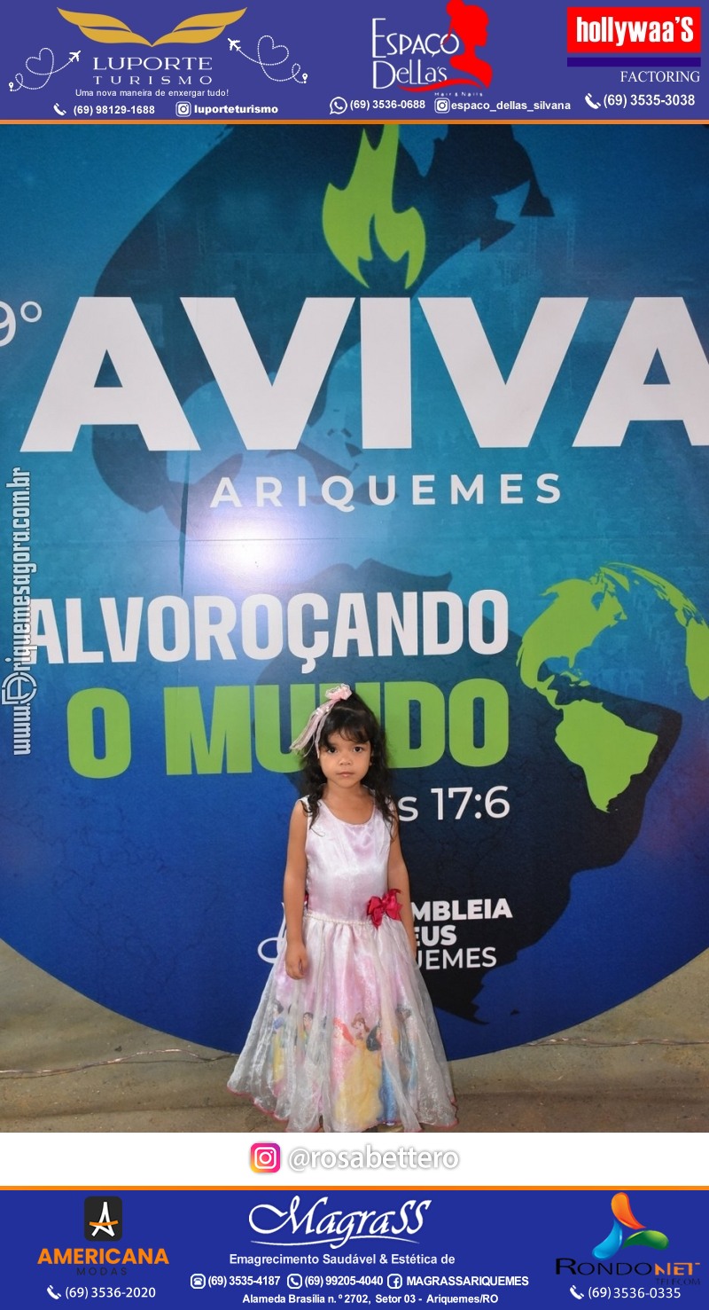 Abertura 19ª AVIVA ARIQUEMES dias 26 à 30 de Junho em Ariquemes – Rondônia - Entrada Franca