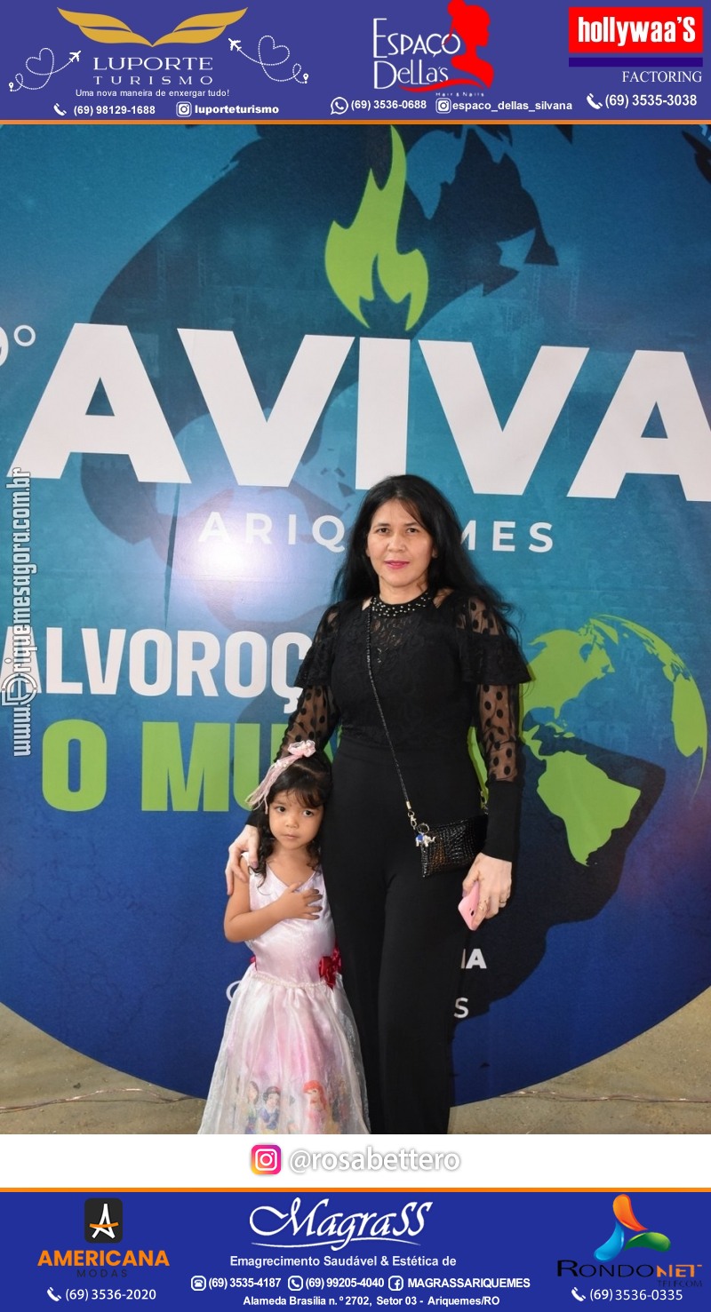 Abertura 19ª AVIVA ARIQUEMES dias 26 à 30 de Junho em Ariquemes – Rondônia - Entrada Franca