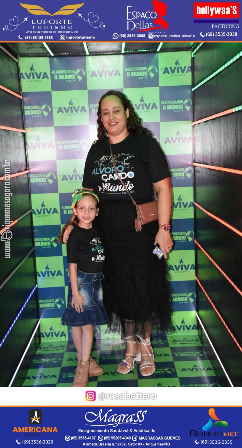 Abertura 19ª AVIVA ARIQUEMES dias 26 à 30 de Junho em Ariquemes – Rondônia - Entrada Franca