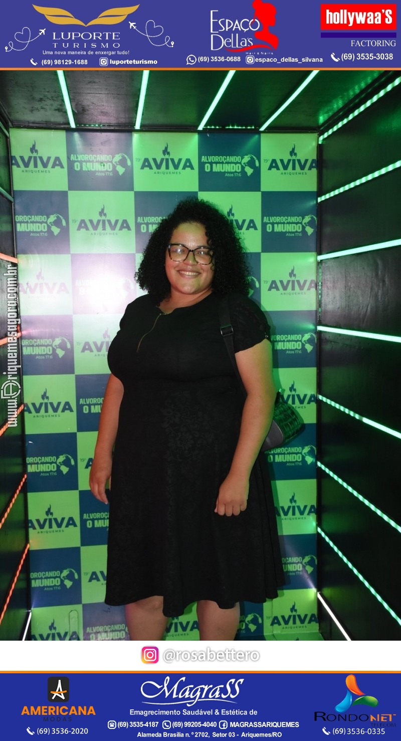 Abertura 19ª AVIVA ARIQUEMES dias 26 à 30 de Junho em Ariquemes – Rondônia - Entrada Franca
