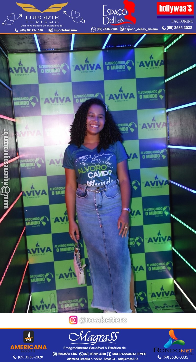 Abertura 19ª AVIVA ARIQUEMES dias 26 à 30 de Junho em Ariquemes – Rondônia - Entrada Franca