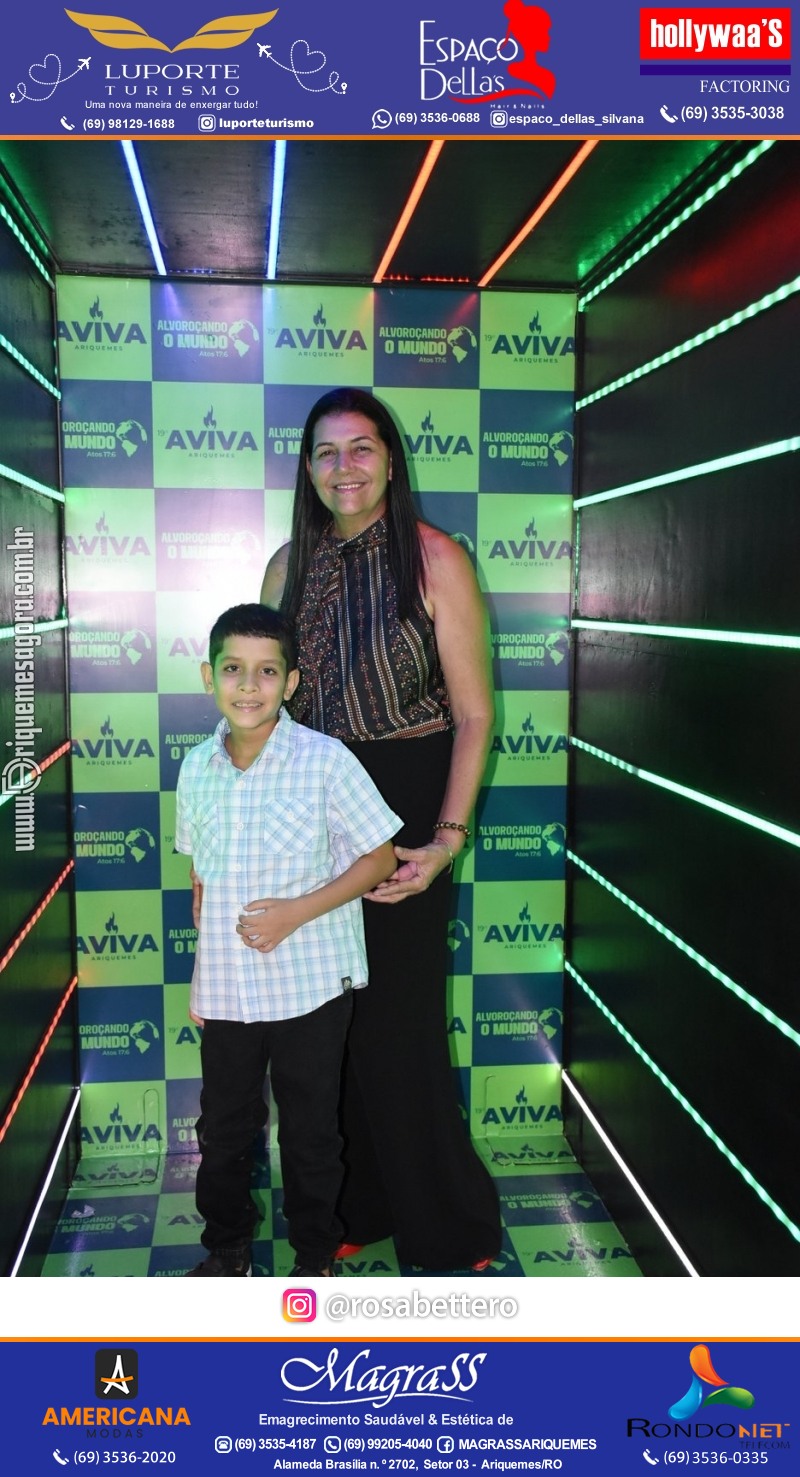 Abertura 19ª AVIVA ARIQUEMES dias 26 à 30 de Junho em Ariquemes – Rondônia - Entrada Franca