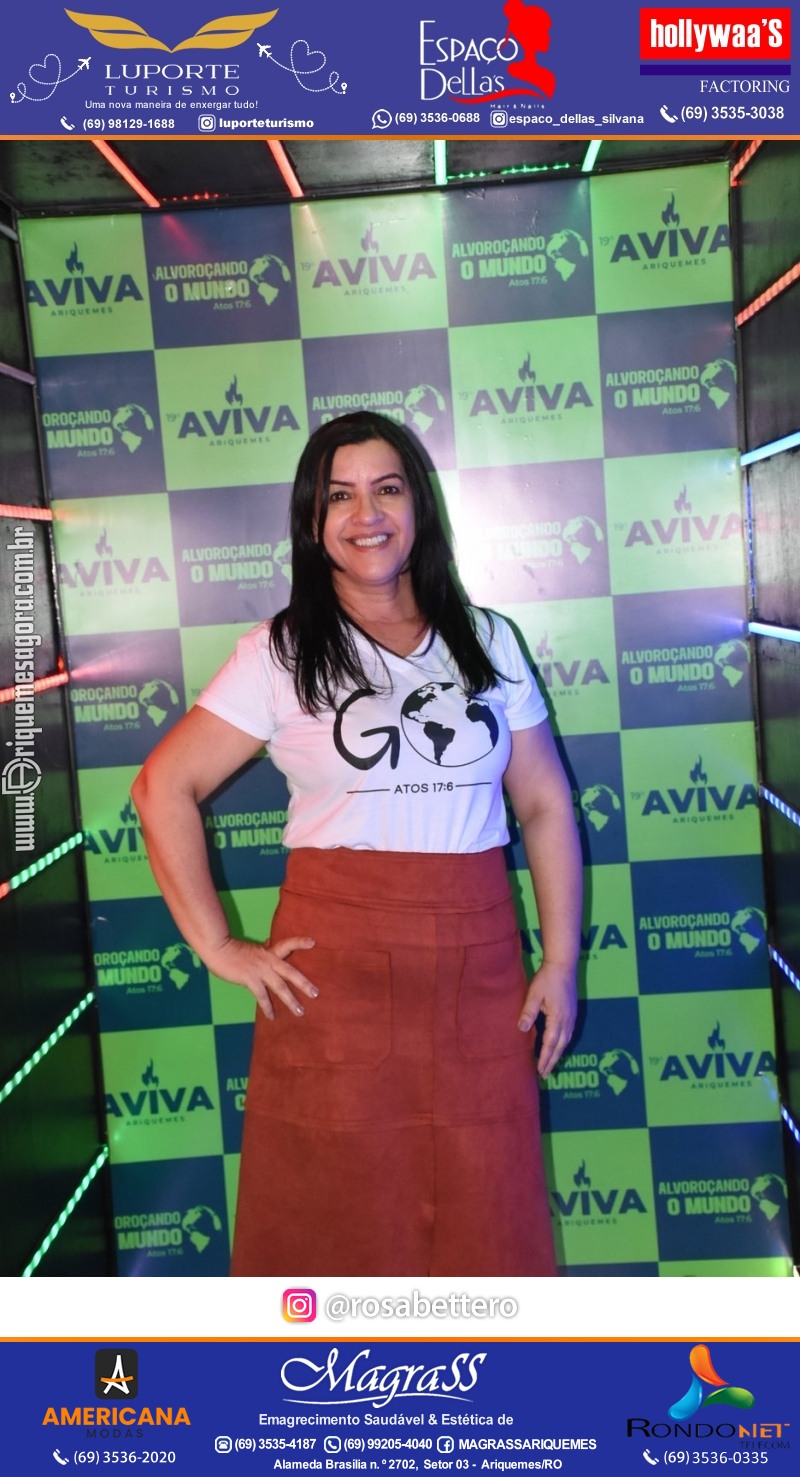 Abertura 19ª AVIVA ARIQUEMES dias 26 à 30 de Junho em Ariquemes – Rondônia - Entrada Franca
